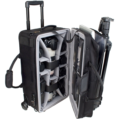 camera bag with wheels